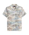 Pendleton Men's Aloha Cotton Camp Shirt In Blue
