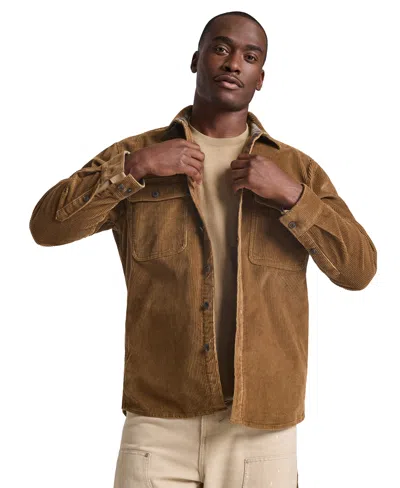 Pendleton Men's Belmont Corduroy Long-sleeve Shirt In Brown
