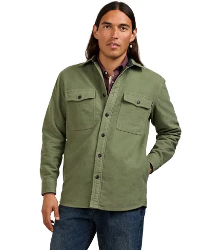 Pendleton Men's Belmont Moleskin Long-sleeve Shirt In Green