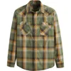 Pendleton Men's Bishop Shirt In Green/bronze Plaid In Multi