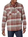 Pendleton Men's Burnside Flannel Shirt - Rust Coffee Plaid In Multi