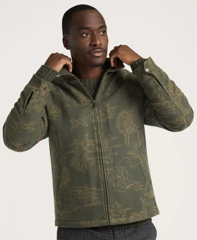 Pendleton Men's Quilted Chamois Work Trucker Jacket In Green