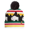 Pendleton Men's Retro Buffalo Beanie In Multi In Black