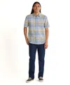 Pendleton Men's Short Sleeve Linen Dawson Shirt In Multi