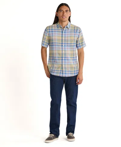 Pendleton Men's Short Sleeve Linen Dawson Shirt In Multi