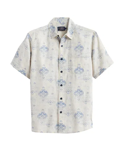 Pendleton Men's Short Sleeve Linen Dawson Shirt