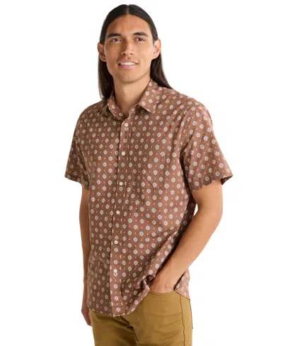Pendleton Men's Short Sleeve Shoreline Shirt In Brown