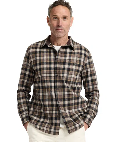 Pendleton Men's Trail Wool Plaid Long-sleeve Shirt In Brown