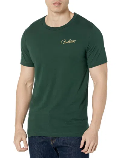 Pendleton Men's Tye River Buffalo Graphic T-shirt In Green