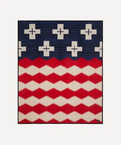 Pendleton Mens Legendary Jacquard Dressing Gown Blanket In Multi