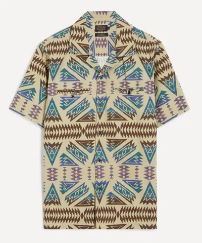 Pendleton Mens Two Pocket Camp Shirt In Neutral