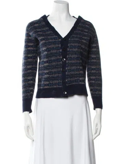 Pre-owned Pendleton Merino Wool Striped Sweater In Multi