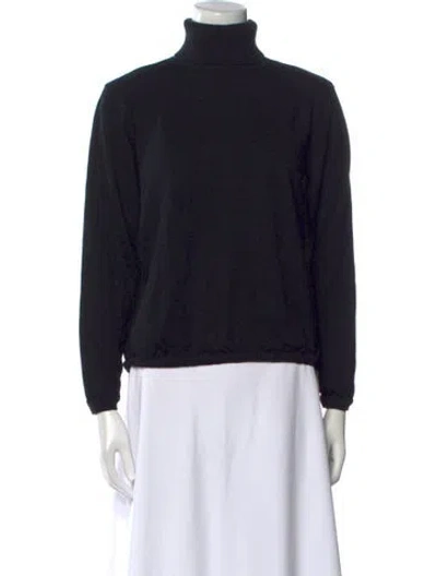 Pre-owned Pendleton Merino Wool Turtleneck Sweater In Blue