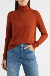 Pendleton Merino Wool Turtleneck Sweater In Red
