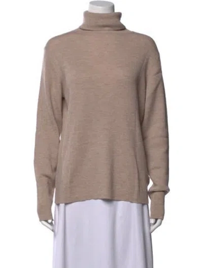 Pre-owned Pendleton Merino Wool Turtleneck Sweater W/ Tags In Neutrals