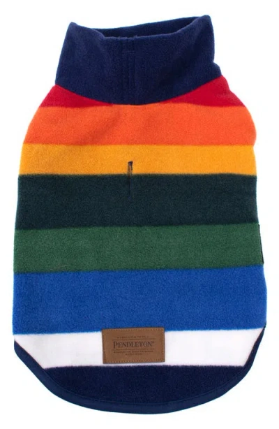 Pendleton National Park Fleece Dog Vest In Multi
