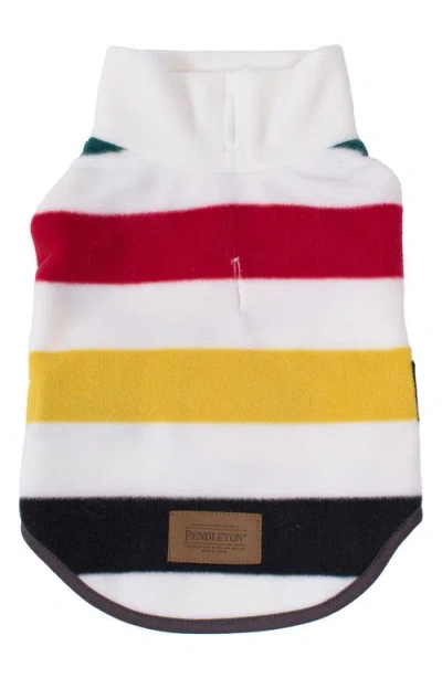 Pendleton National Park Fleece Dog Vest In Multi