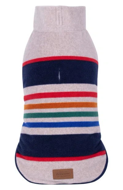 Pendleton National Park Fleece Dog Vest In Multi