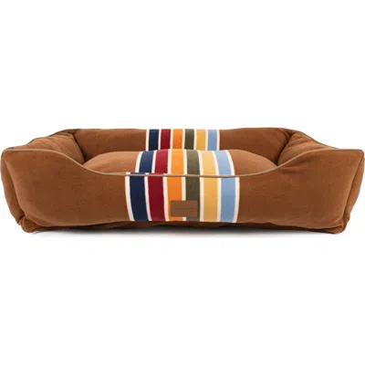 Pendleton National Park Kuddler Dog Bed In Brown