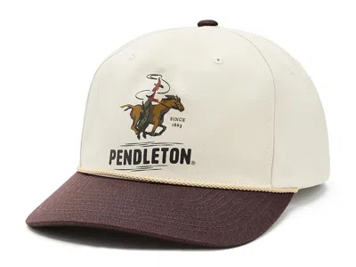 Pendleton Novelty Snapback Hat Baseball Caps Cowboy Ivory: One Size In White