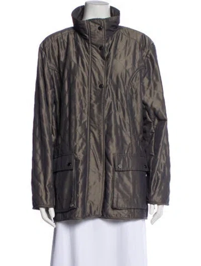 Pre-owned Pendleton Nylon Utility Jacket In Gray