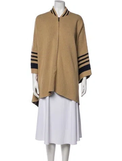 Pre-owned Pendleton Open Front Sweater In Neutrals