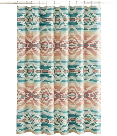 Pendleton Pagosa Springs Shower Curtain In Multi In Green