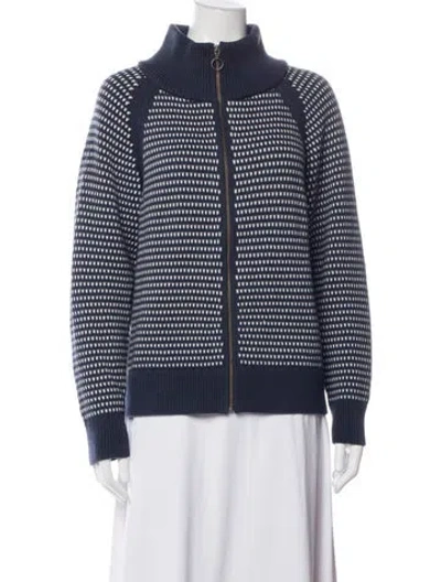 Pre-owned Pendleton Patterned Jacket In Blue