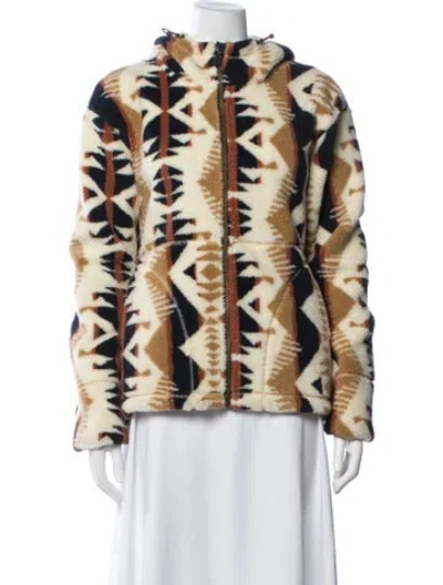 Pre-owned Pendleton Patterned Jacket In Multi