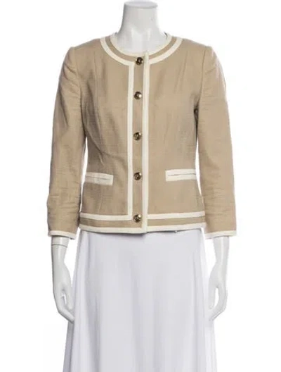 Pre-owned Pendleton Patterned Jacket In Neutrals
