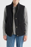Pendleton Pine Grove Canvas Vest In Black