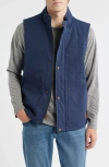 Pendleton Pine Grove Canvas Vest In Blue