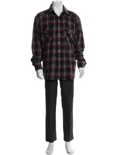 Pre-owned Pendleton Plaid Print Jacket In Multi