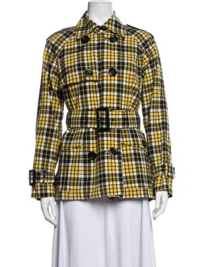 Pre-owned Pendleton Plaid Print Jacket In Multicolor