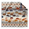Pendleton Prairie Rush Grey Throw In Grey,cream