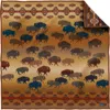Pendleton Prairie Rush Hour Virgin Wool & Cotton Throw In Brown