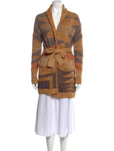 Pre-owned Pendleton Printed Sweater In Brown