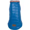 Pendleton Puffer Dog Coat In Blue