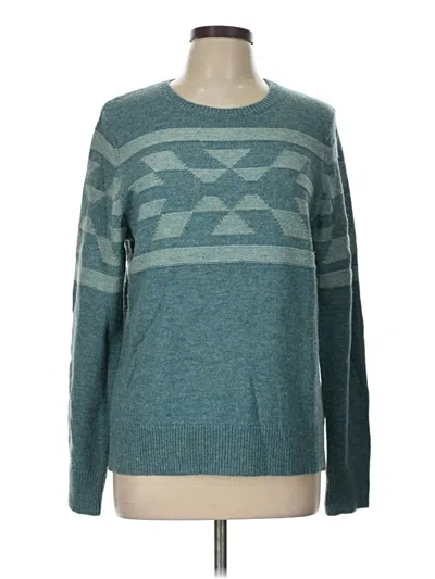 Pre-owned Pendleton Pullover Sweater In Teal