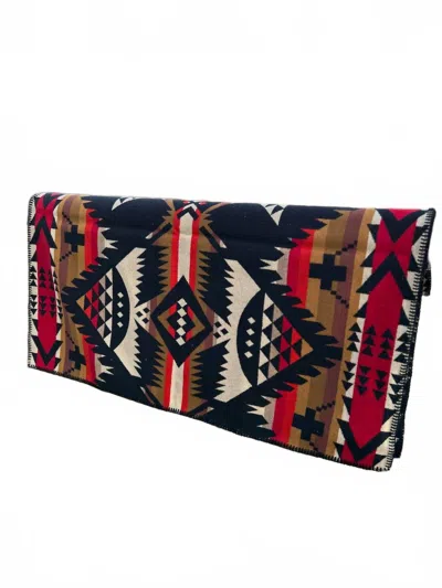 Pendleton Saddle Blanket In Black Red Cream