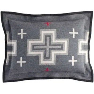 Pendleton San Miguel Standard Sham One Count In Grey,cream