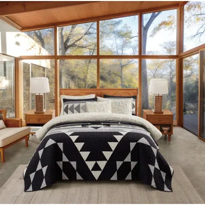 Pendleton Shadow Peak Quilt Black