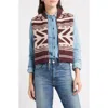 Pendleton Shetland Collection Wool Zip Vest In Multi