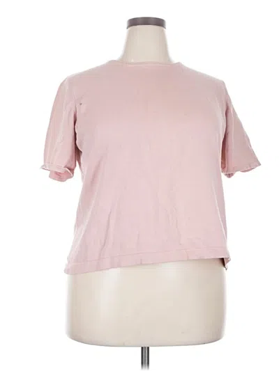 Pre-owned Pendleton Short Sleeve T-shirt In Pink