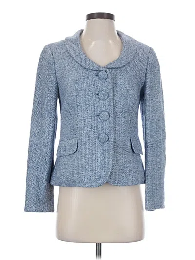 Pre-owned Pendleton Silk Blazer Jacket In Blue