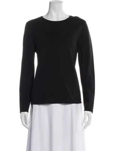 Pre-owned Pendleton Silk Crew Neck Sweater In Gray