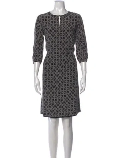 Pre-owned Pendleton Silk Knee-length Dress In Black