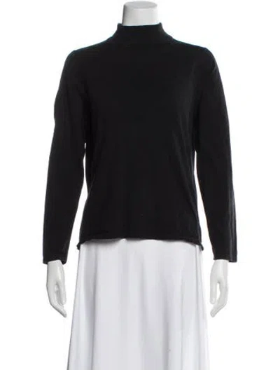 Pre-owned Pendleton Silk Mock Neck Sweater In Multi