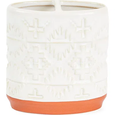 Pendleton Spider Rock Toothbrush Holder In White