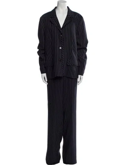 Pre-owned Pendleton Striped Pantsuit In Blue